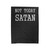 Not Today Satan Quote Slogan Sayings Velveteen Blanket