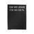 Oh My Josh I'm So Dun Quote Velveteen Blanket