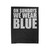 On Sundays We Wear Blue Velveteen Blanket