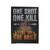 One Shot One Kill Time To Fire Up The Grill Deer Hunting Velveteen Blanket