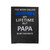 Papa Papa Is My Favorite Father's Day Gift For Papa Present For Papa Papa Birthday Papa Christmas Gift Velveteen Blanket