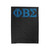 Phi Beta Sigma Greek Letters Velveteen Blanket