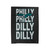 Philly Philly Dilly Dilly Eagle Velveteen Blanket