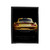 Porsche 911 Turbo S Yellow Velveteen Blanket