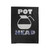 Pot Head Coffee Caffiene Velveteen Blanket