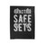 Practice Safe Sets Velveteen Blanket