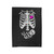 Pregnant Skeleton Halloween Velveteen Blanket