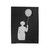 Princess Leia With Death Star Velveteen Blanket