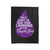 Purple Rain Raindrop Velveteen Blanket