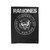 Ramones Logo Tommy Dee Dee Joey White Retro Vintage Punk Rock Velveteen Blanket