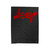 Red Jeep Gun Velveteen Blanket