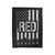 Red Until They All Return Home 1 Velveteen Blanket