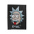Rick And Morty E Equals Mcsquare Velveteen Blanket