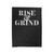 Rise And Grind Indigo Velveteen Blanket