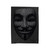 Rock Style Hacker Anonymous Slogan Mask Velveteen Blanket