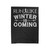 Run Like Winter Is Coming Game Of Thrones Velveteen Blanket