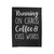 Running On Chaos Coffee And Cuss Words Velveteen Blanket