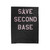 Save Second Base Breast Cancer Awareness Velveteen Blanket
