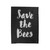 Save The Bees Bumble Bee Honey Bee Velveteen Blanket