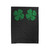 Shamrocks St. Patrick's Day Four Leaf Clover Velveteen Blanket