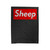 Sheep Red Box Logo Parody Velveteen Blanket