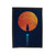 Silhouette Rocinante In Front Of Mars Velveteen Blanket