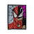 Spiderman And Venom Half Face Velveteen Blanket