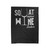 Squat Now Wine Later With Glass Wine Velveteen Blanket