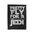 Star Wars Pretty Fly For A Jedi Velveteen Blanket