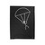 Stick Man Skydiving 1 Velveteen Blanket