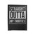 Straight Outta My Thirties Velveteen Blanket