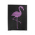 Summer Flamingo Pink Flamingo Velveteen Blanket