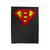 Superman Logo With B Letter Velveteen Blanket