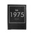 The 1975 Logo Square Velveteen Blanket