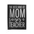 The Best Kind Of Mom Raises A Teacher Velveteen Blanket