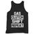 Our cotton gas clutch shift repeat men tank top is perfect for those intense workouts in the gym, at practice or pickup games.