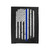 Thin Blue Line American Flag Velveteen Blanket