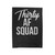 Thirty Af Squad 30Th Birthday Velveteen Blanket