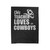 This Teacher Loves The Cowboys Dallas Cowboys Velveteen Blanket