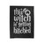 This Witch Is Getting Hitched Velveteen Blanket