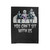 Tim Burton You Cant Sit With Us Velveteen Blanket