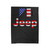 Usa Flag Jeep Velveteen Blanket