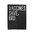 Vaccines Save, Bro Velveteen Blanket