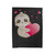Valentine Sloth Heart Velveteen Blanket