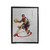 Vintage Sports Memorabilia Baskett Velveteen Blanket