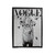 Vogue Black White Velveteen Blanket