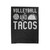Volleyball And Tacos Velveteen Blanket