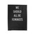 We Should All Be Feminists! Velveteen Blanket