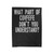What Part Of Covfefe Don't You Understand Trump Covfefe Funny Velveteen Blanket