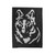 Wolf Lone Wolf Velveteen Blanket